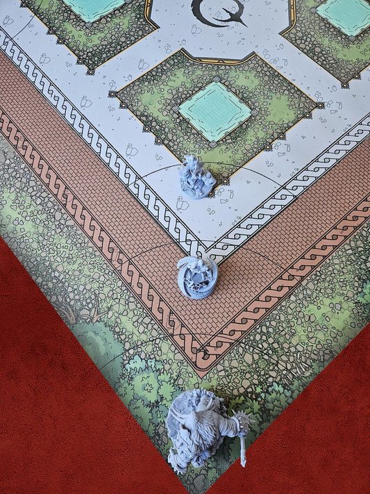 Tapis de jeu pour Malediction par Loot Studios