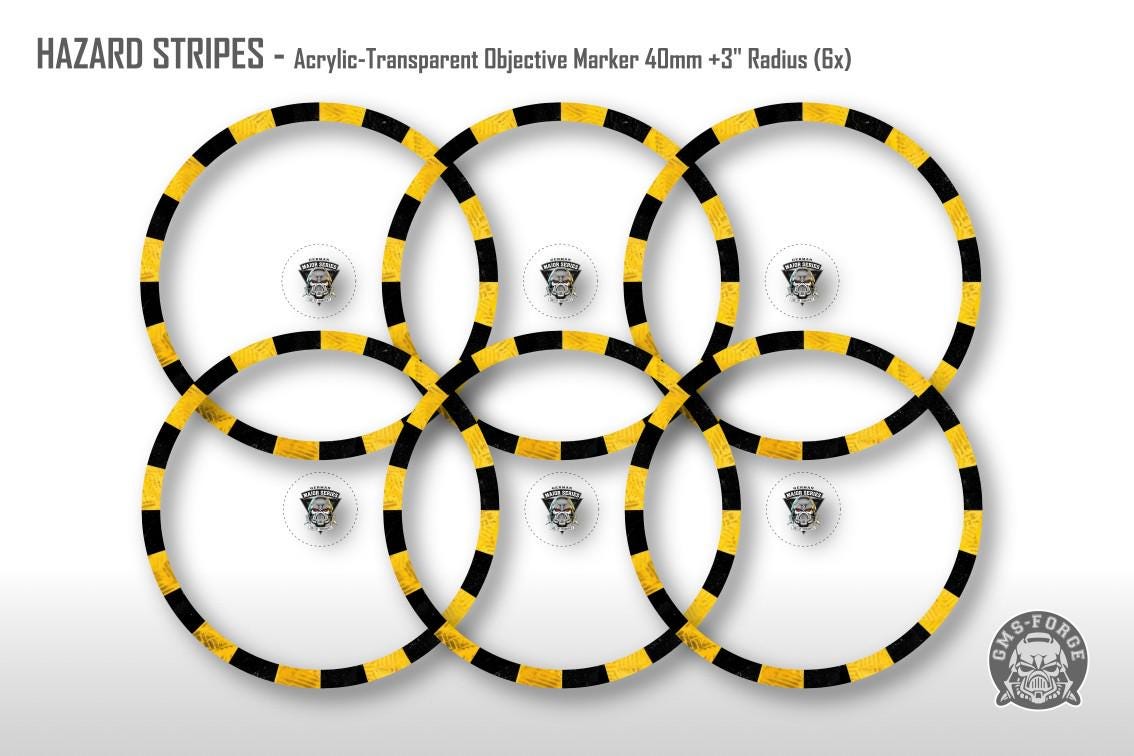 Warhammer 40K Objective Marker Acrylic