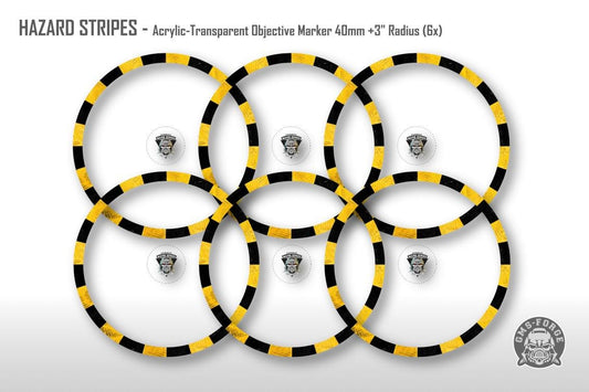 Marqueur d'objectif en acrylique Warhammer 40K