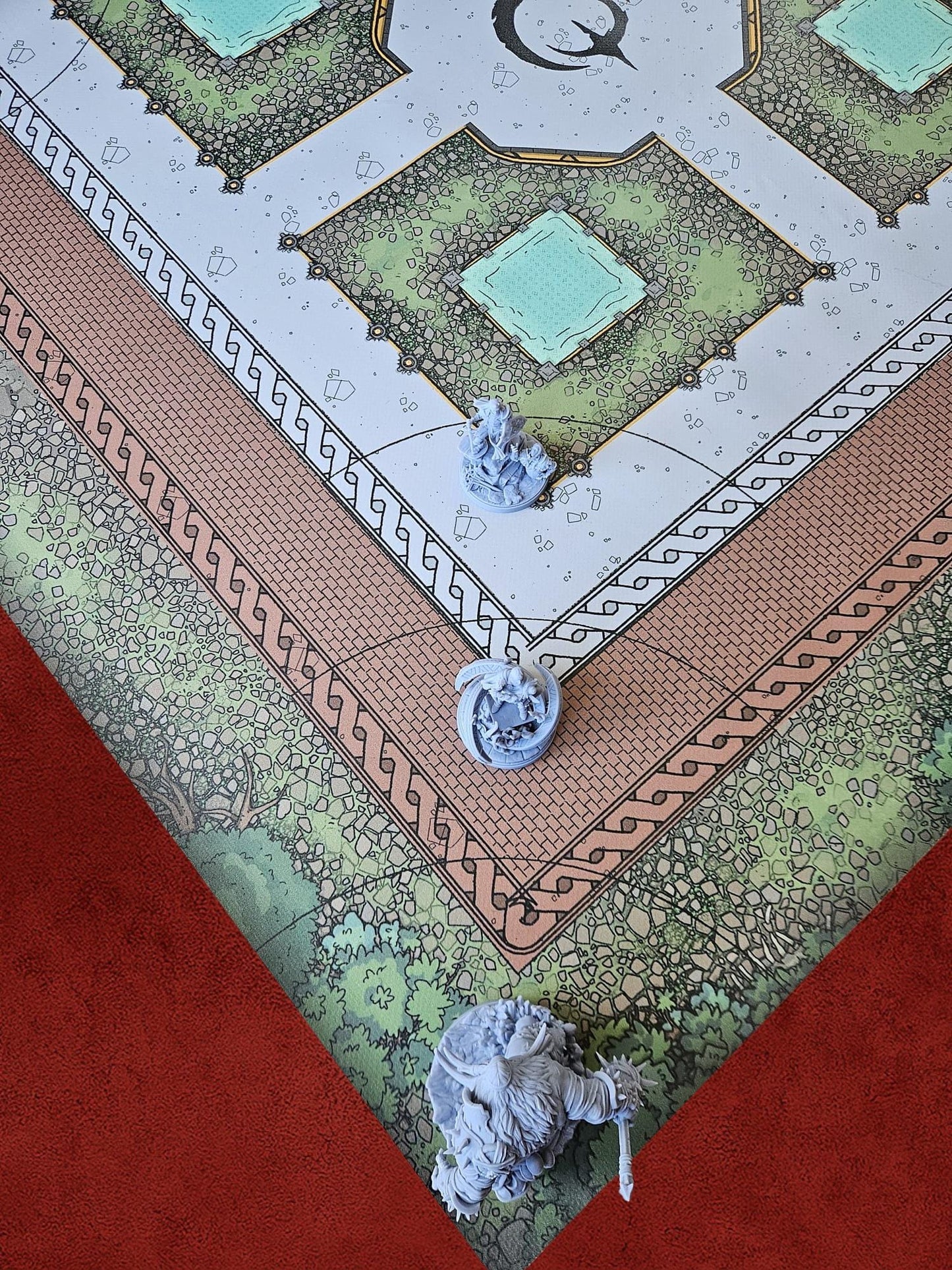 Gaming Mat for Malediction by Loot Studios