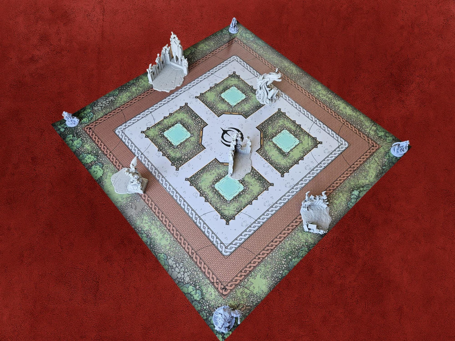 Gaming Mat for Malediction by Loot Studios