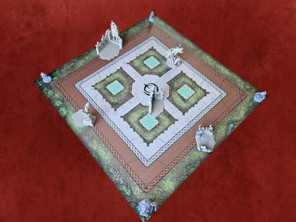 Gaming Mat for Malediction by Loot Studios