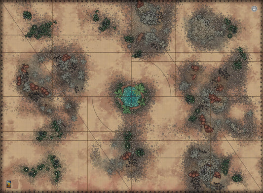 Wettkampf-Warhammer-Matte 60x44