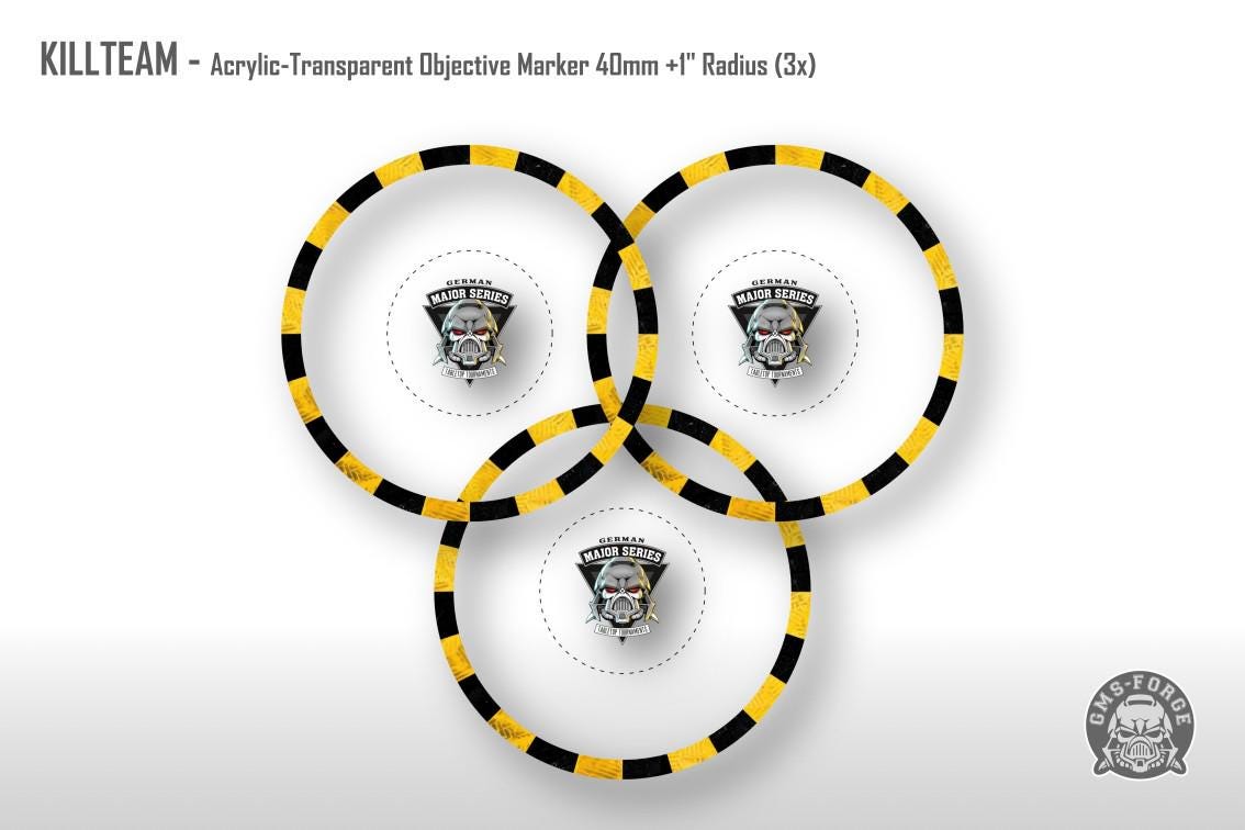 Kill Team Warhammer 40K Objective Marker